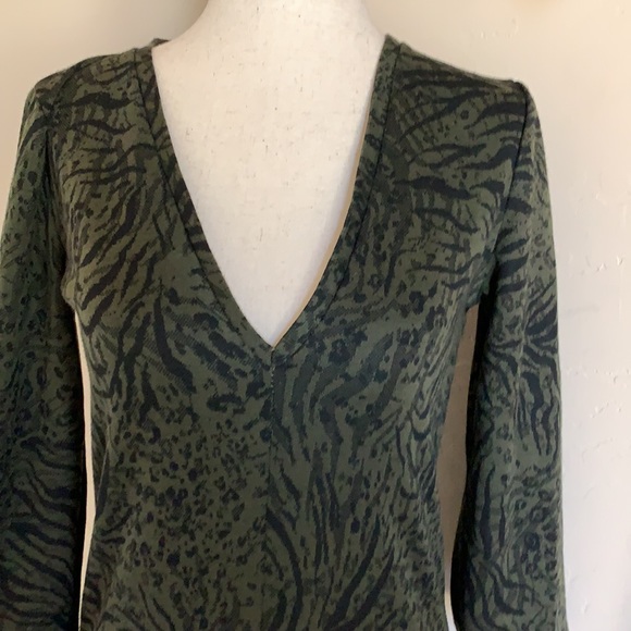 Zara  Animal Print Jumpsuit - Picture 2 of 5